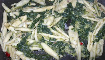 Capunti e cime di rapa